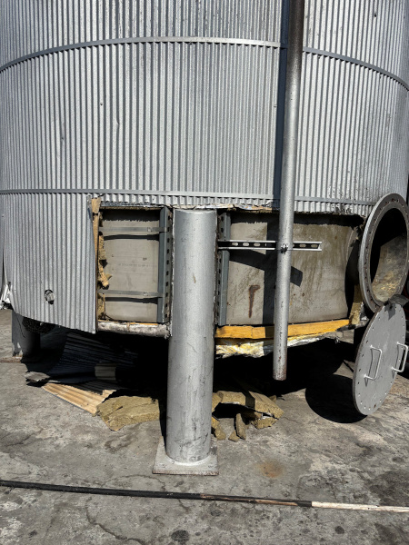 Stainless steel mix tank
